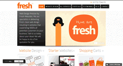 Desktop Screenshot of freshwebonline.co.uk